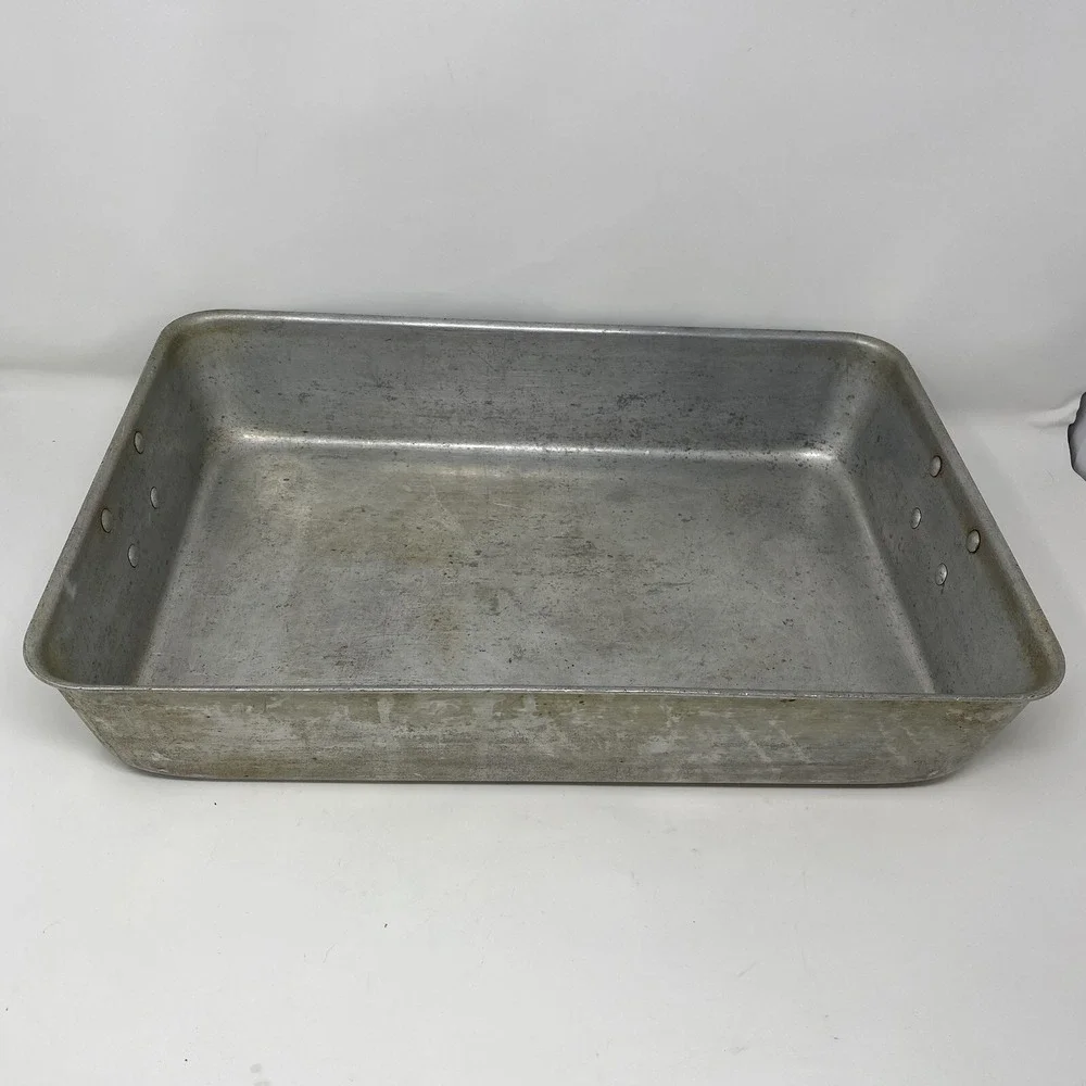Vtg National‎ Sanitation Foundation NSF Commercial Aluminum Cookware 18x12x3.5